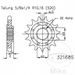 ŘETĚZOVÁ SADA EK - ZLATÝ ŘETĚZ 520 MRD, NETĚSNĚNÝ, KOLEČKO JMT, ROZETA SUPERSPROX STEALTH PRO SHERCO 125 SE-R (RACING) 2018-2021