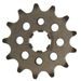 ŘETĚZOVÁ SADA EK - STŘÍBRNÝ ŘETĚZ 420 DEH, NETĚSNĚNÝ, KOLEČKO SUPERSPROX, ROZETA SUPERSPROX PRO KAWASAKI KLX 110 (R) 2010-2025