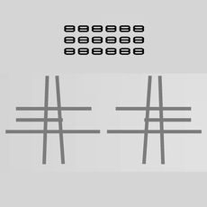 HOUSER UNIVERSAL HEEL GUARD NET AND BUCKLE KIT