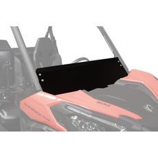 WIND DEFLECTOR ALU BLACK - CAN-AM MAVERICK TRAIL