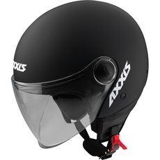Otvorená helma JET AXXIS SQUARE solid matná čierna S