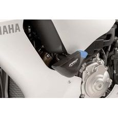 FRAME SLIDERS PUIG PRO 7706N ČIERNY S ŠEDOU GUMOU