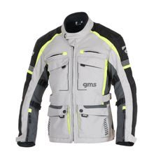 3IN1 TOUR JACKET GMS EVEREST ZG55010 GREY-BLACK-YELLOW 4XL