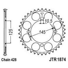 REŤAZOVÁ ROZETA JT JTR 1874-59 59 ZUBOV,428