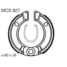 BRZDOVÉ ČEĽUSTE LUCAS MCS 827