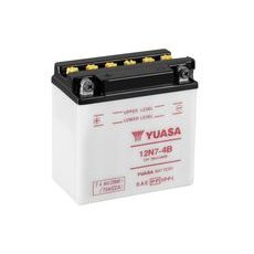 CONVENTIONAL 12V BATTERY NO ACID YUASA 12N7-4B