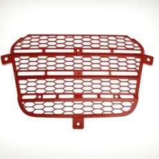 RED FRONT GRILLE