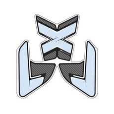 TANK PAD PUIG SPECIFIC 8433C KARBÓNOVÝ VZHĽAD S BOČNOU ČASŤOU