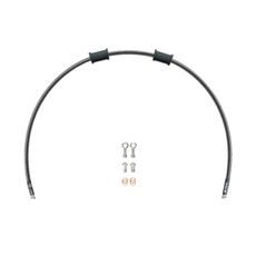 HADICA SPOJKY VENHILL POWERHOSEPLUS KAW-11010C-CB (1 HADICA V SADE) CARBON HOSES, CHROME FITTINGS