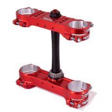 TRIPLE CLAMP X-TRIG ROCS PRO 40803002 ČERVENÁ