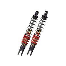 COPPIA BITUBO REG: PRECARICO MOLLA-TWIN-ADJ:SPRING PRELOAD, CHROME SPRING