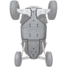 SKID PLATES KIT ALU - POLARIS RZR TURBO S 2018