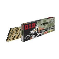 X-KRÚŽKOVÝ REŤAZ PRE ATV D.I.D CHAIN 520ATV 1920 ČLÁNKOV ZLATÁ/ČIERNA