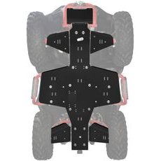 XRW SKID PLATES KIT PHD - SEGWAY SNARLER AT6 L