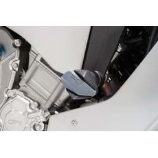 FRAME SLIDERS PUIG R12 7724N ČIERNY S ŠEDOU GUMOU