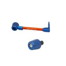LEVER GUARD ACCOSSATO WITH ORANGE HOSE AND JOINT RIGHT, ALUMINIUM