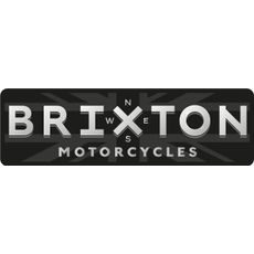 NÁLEPKA BRIXTON NA BOKY L + R ČIERNA