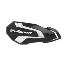 PLASTIC GUARD POLISPORT MX FLOW BLACK/WHITE