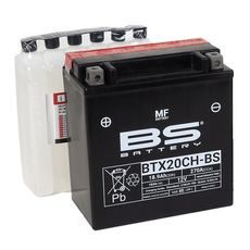 BEZÚDRŽBOVÝ MOTOCYKLOVÝ AKUMULÁTOR BS-BATTERY BTX20CH-BS (YTX20CH-BS)