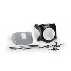 PLEXI NA MOTORKU PUIG SEMI-FAIRING 9554H MATNÁ ČIERNA SMOKE