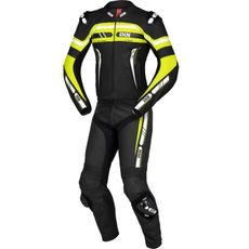 2PCS SPORT SUIT IXS LD RS-700 X70021 BLACK-YELLOW-WHITE 110H