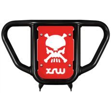 XRW FRONT BUMPER XR9 BLACK PHD RED