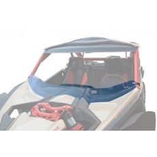 WIND DEFLECTOR RACING POLYCARBONATE - CAN AM MAVERICK X3 XRS