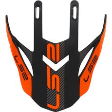 LS2 MX436 EVO PEAK ADVENTURER BLACK ORANGE