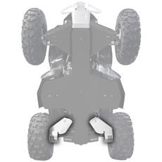 REAR A-ARM GUARDS ALU - RENEGADE 650/1000 XXC 2017