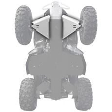 FRONT A-ARM GUARDS ALU - RENEGADE 650/1000 XXC 2017