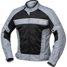 KLASICKÁ BUNDA IXS EVO-AIR X51066 SIVO-ČIERNA 5XL