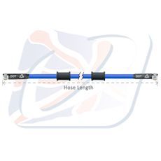 BRZDOVÁ HADICA VENHILL POWERHOSEPLUS 3H0100 BL 100MM ČIERNA