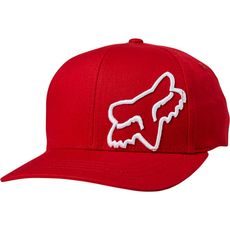 FOX FLEX 45 FLEXFIT HAT - L/XL, CHILLI