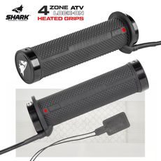 SHARK 4ZONE LOCK-ON HEATED GRIPS + THUMB AND SEAT WARMER