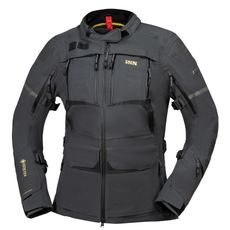 WOMEN'S LAMINATED JACKET IXS TOURSTER-GTX 1.0 X2-101606 TMAVO ŠEDÁ DK5XL