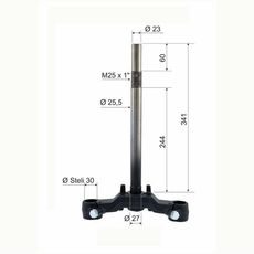 OKULIARE PREDNEJ VIDLICE RMS 121570191 FOR STEMS 30MM