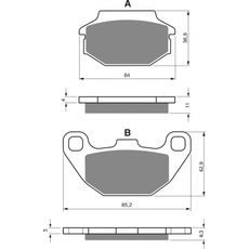 BRZDOVÉ OBLOŽENIE GOLDFREN 183 AD