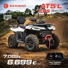AKCIA + FAREBNÝ DISPLEJ!!! SEGWAY AT5 L EPS 4X4 EURO5+