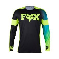 FOX 360 STREAK JERSEY - BLACK/YELLOW MX24