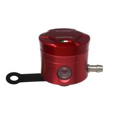 NÁDRŽKA NA BRZDOVÚ KVAPALINU ACCOSSATO CNC-WORKED STRAIGHT BRACKET INCLUDED ČERVENÉ