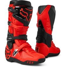 FOX MOTION BOOT, FLUO RED MX23