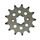 Reťazová sada D.I.D Chain - strieborný chain 520 VX, X-ring (X, NX, QX, XS), CHK front sprocket SUPERSPROX, CHK rear sprocket SUPERSPROX pre HONDA CA 125 Rebel 1995-2000