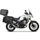 Complete set of SHAD TERRA TR40 adventure saddlebags and SHAD TERRA BLACK aluminium 55L topcase, including mounting kit SHAD HONDA CB 500 X