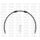 Hadica zadnej brzdy Venhill POWERHOSEPLUS HON-6010R-BK (1 hadica v sade) čierna hadica,chrómové koncovky