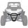 FRONT BUMPER PX31 BLACK - POLARIS RZR PRO XP