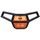 FRONT BUMPER BR17 (PHD ORANGE) - CAN AM MAVERICK X3 XRS