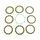 Friction plates kit with clutch cover gasket ATHENA P40230076