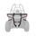 BACK BUMPER PX15 BLACK  - Polaris ACE 570 SP