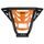 FRONT BUMPER BLACK Winch PX19 (PHD ORANGE) - RZR 1000 XP