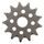 Reťazová sada EK - strieborný chain 520 DEX, X-ring (X, NX, QX, XS), CHK front sprocket SUPERSPROX, CHK rear sprocket SUPERSPROX pre SUZUKI RM-Z 250 2010-2012